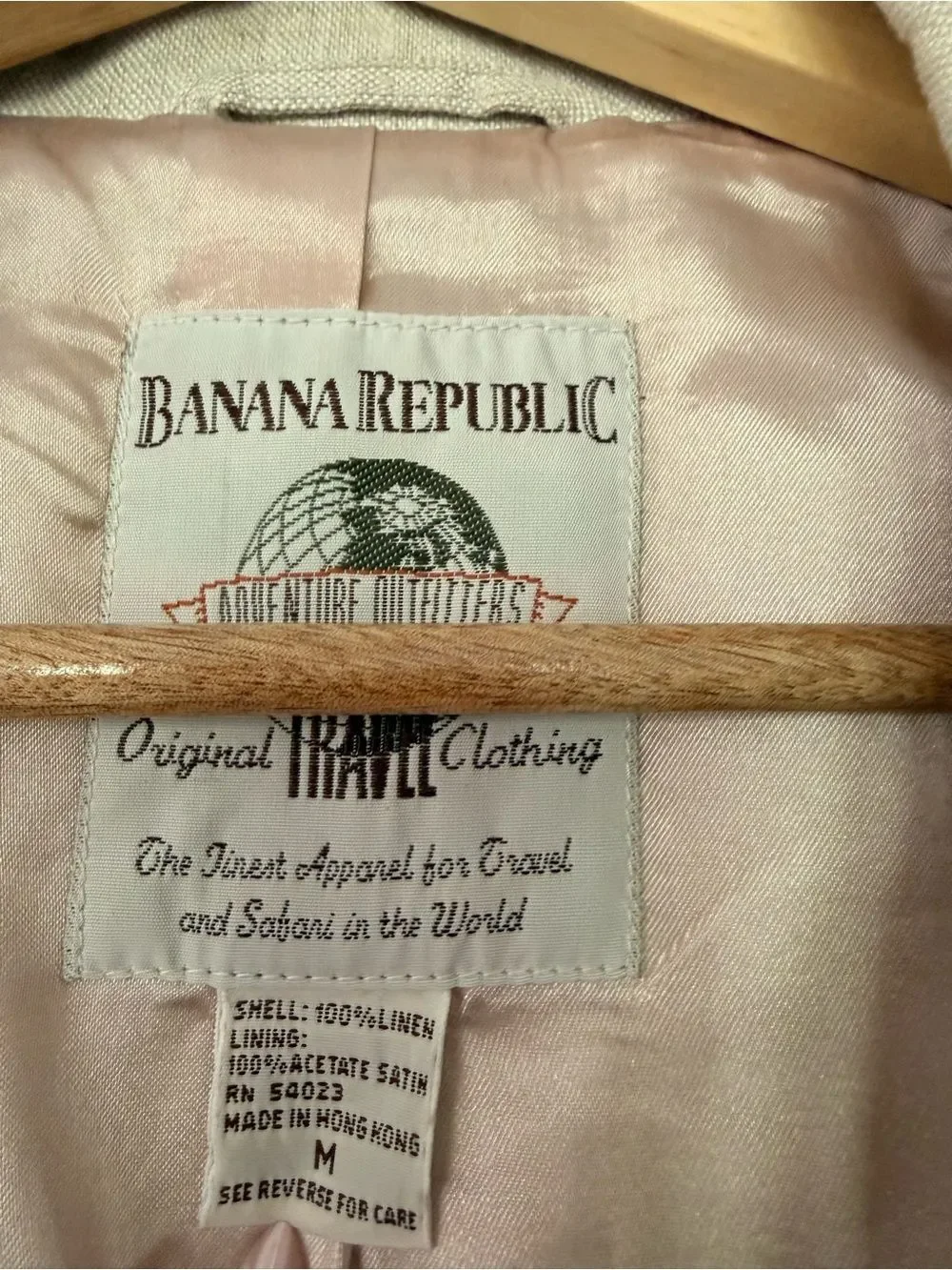 Men’s Tan Linen Blazer